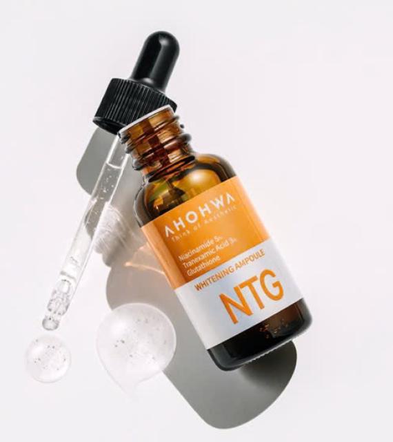 TINH CHẤT DƯỠNG TRẮNG MỜ THÂM NÁM – AMPOULE NTG AHOHAW